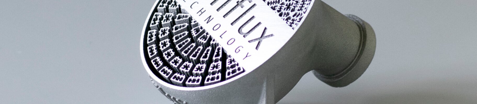 3D printed heat exchanger from Conflux | © EOS 3D printed heat exchanger from Conflux | © EOS